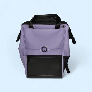 Elegant Lavender and Black Women's Backpack